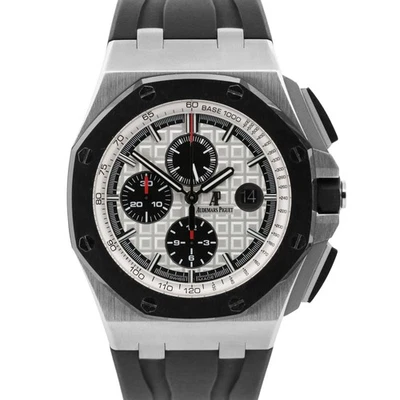 Audemars Piguet Royal Oak Offshore PANDA White Silver Rubber Steel 44mm 26400SO - Image 1 of 4