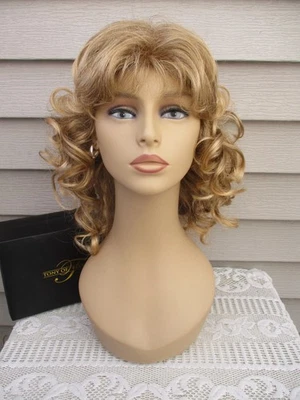 Парик Tony of Beverly МАНХЭТТЕН цвет МАЛИБУ БЛОНДИНКА вьющийся стиль НЕ НОШЕНЫЙ? - Изображение 1 из 4