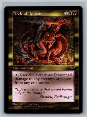 Magic The Gathering Mirage Circle of Despair MTG TCG CCG - Image 1 of 2