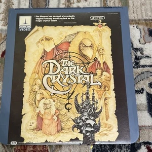 THE DARK CRYSTAL RCA CED VideoDiscs Jim Henson Thorn EMI Vintage - Picture 1 of 4