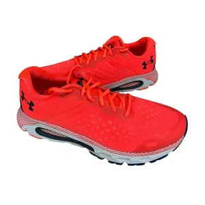NEW Under Armour HOVR Infinite 3 Running Shoes Red Gray Mens Size 11 3023540-603 - Picture 1 of 11