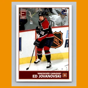 Ed Jovanovski #141 2003-04 Pacific Exhibit Yellow Backs Vancouver Canucks Hockey - Picture 1 of 3