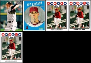 2008 Jon Garland (5) Card Lot - GOING, GOING… ALMOST GONE! DON’T WAIT! - Picture 1 of 2