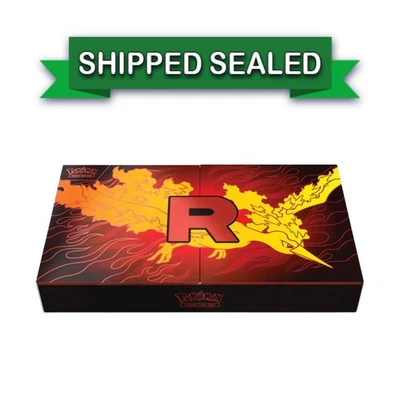 Pokemon TCG Team Rocket’s Moltres Ultra-Premium Collection English Ship Sealed - Image 1 of 4