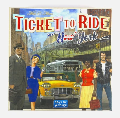 Ticket To Ride: New York Board Game by Days of Wonder - Excellent Condition - Image 1 of 4