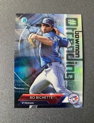 Bo Bichette 2018 Bowman Chrome #Trending #-BB Toronto Blue Jays - Image 1 of 2