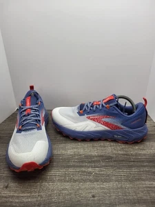 Brooks Cascadia 17 Blue White Red Orange Women's  Size 11 Running Shoes Sneakers - Picture 1 of 10