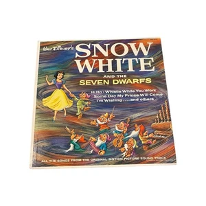 VINYL LP by WALT DISNEY "SNOW WHITE and the SEVEN DWARFS" (1963) DQ - 1201 - Imagen 1 de 5