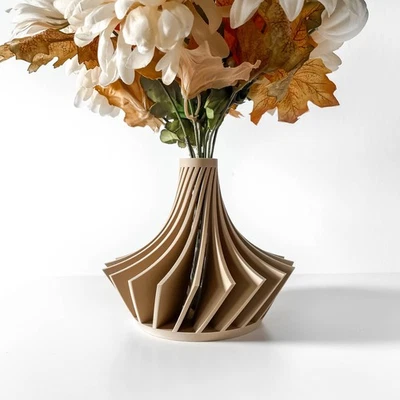 Blumenvase Tischvase Dekovase Trockenblumen Vase 5 Größen 10 Farben Modern 69 - Bild 1 von 4