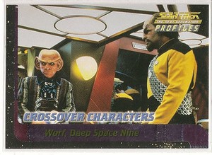 Star Trek TNG The Next Generation Profiles Crossover Characters Card C2