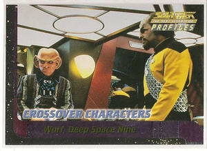 Star Trek TNG The Next Generation Profiles Crossover Charaktere Karte C2 - Bild 1 von 1
