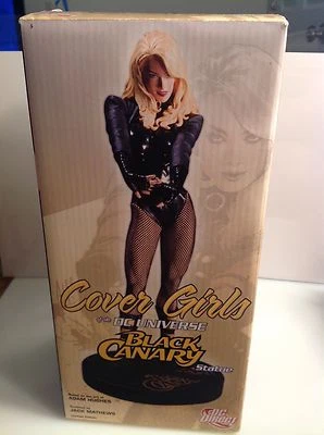 Cover Girls of the DC Universe Black Canary Adam Hughes statue #0387/5000 Direct - Image 1 of 4