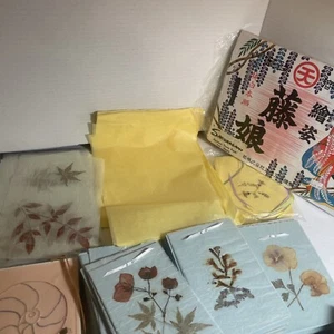 Lot Of Materials For Pressed Flowers - Picture 1 of 7