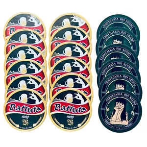 18 Portugese Beer Brewery COASTERS Lot Battuta Beba Rio Negro Sorte De Quem - Picture 1 of 6
