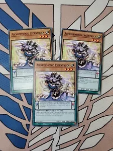 Yugioh! 3x Archfiend Eccentrick OP22-SP017 Common (Spanish) - Picture 1 of 2