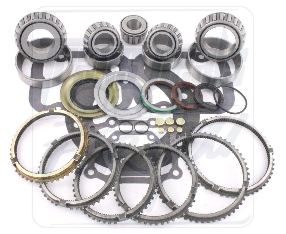 Fits Ford ZF 5 Speed Transmission Bearing Kit 96-On w/ Synchro Rings - Image 1 of 1