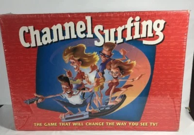 CHANNEL SURFING By MILTON BRADLEY VINTAGE GAME NEW SEALED From 1994 - Image 1 of 2