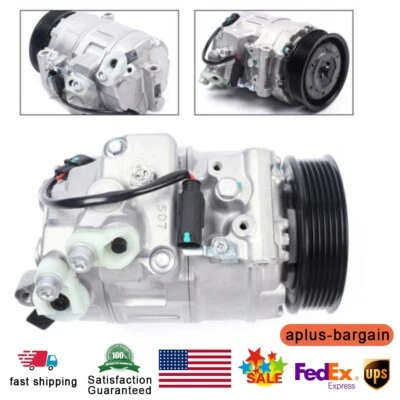A/C Compressor for 2006-2011 2012 2013 BMW 325i 330i 528i 525i 530i M3 M5 M6 Z4 - Image 1 of 4
