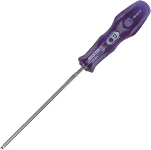 VESSEL POWER GRIP BALL POINT HEX DRIVER Knurling 3.0mm B-5400BP-H30 JAPAN - Picture 1 of 3