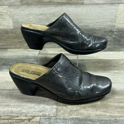 Zuecos Naot Dream Mule para mujer 9 EU 40 gris charol zapatos de cuña Foto 1 de 4