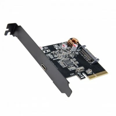 Syba SD-PEX20235 Single Port USB-C 3.2 Gen 2x2 PCI-e Gen 3 x4 Expansion Card - Image 1 of 4