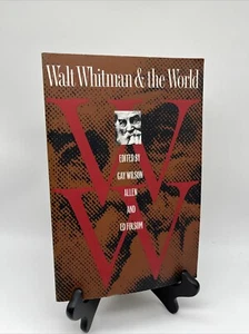 WALT WHITMAN AND THE WORLD (IOWA WHITMAN SERIES) By Gay Wilson Allen & Ed Folsom - Picture 1 of 11