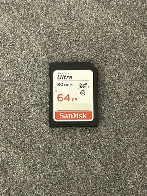 64 GB Sandisk Ultra Sd Card - Image 1 of 2