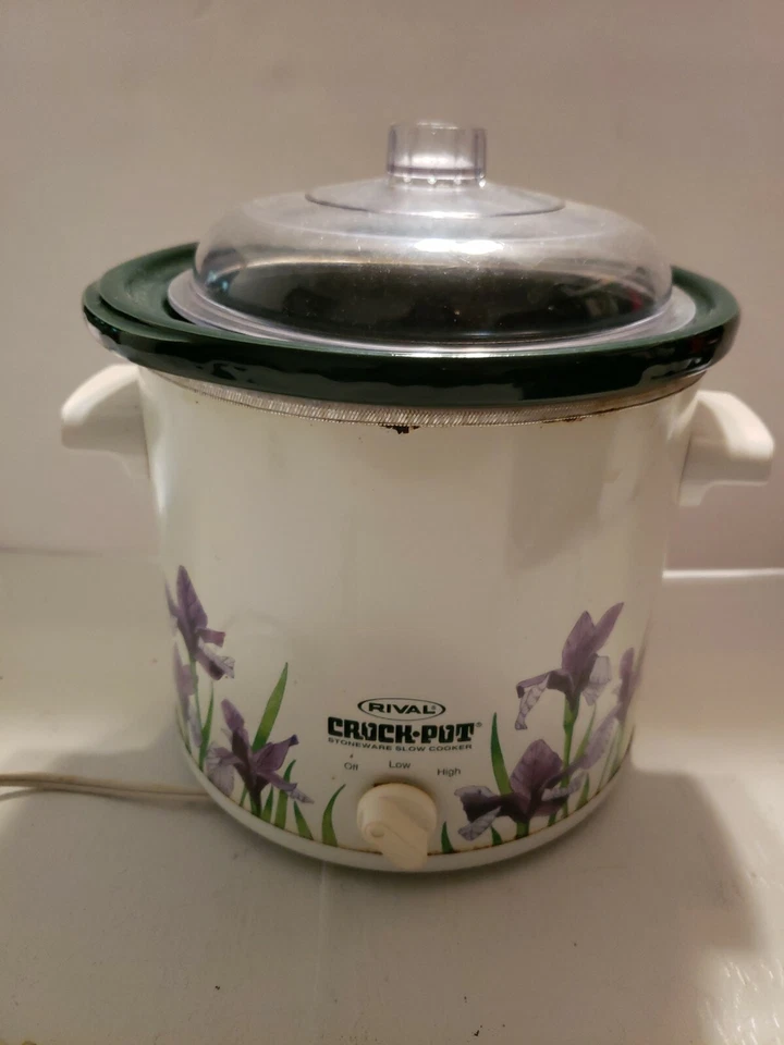 Rival Crock Pot Slow Cooker Stoneware 3100/2 3.5 Qt. Made in USA - Image 1 of 4