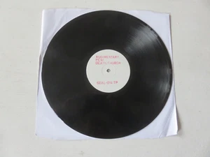 RUDIMENTARY PENI Death Church SEALED RECORDS TEST PRESSING VINYL LP SEAL-014TP - Imagen 1 de 10