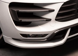 Techart Matt Carbon Fibre Shaft Panel for Porsche Macan Turbo - Picture 1 of 7