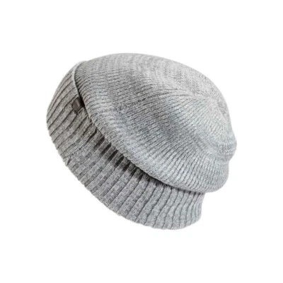 Camel active Gorro de Punto Gorro Beanie Gris Liso 8M50 406500 06 Stone Gris - Imagen 1 de 4