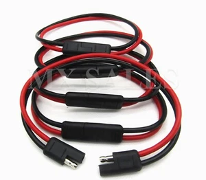 (5) 12 Gauge 2 Pin Quick Disconnect Wire Harness - SAE connectors - Picture 1 of 1