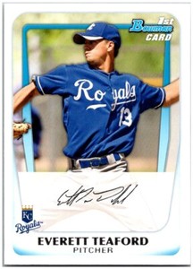 2011 Bowman Prospects  #BP20 Everett Teaford FREE SHIPPING!