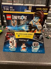 New LEGO Dimensions Portal 2 Level Pack Chell Turret & Companion Cube Official