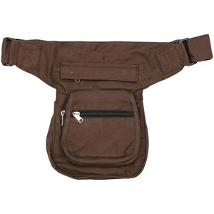 Gürteltasche Kurt braun Bauchtasche Hüfttasche Festival Goa Hippie Freizeit - Bild 1 von 6