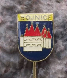 Antique Bojnice Castle Czech Town Weinitz Tourist Souvenier Visit Pin Badge - Picture 1 of 3
