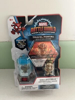 Gold Ultron Marvel Battleworld Travel Portal + Attack Spinner - Brand New! - Image 1 of 4