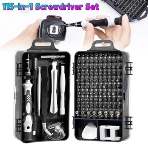 115x Screwdriver Set Repair Tool Kit Magnetic Bit for iPhone Computer - Picture 1 of 17