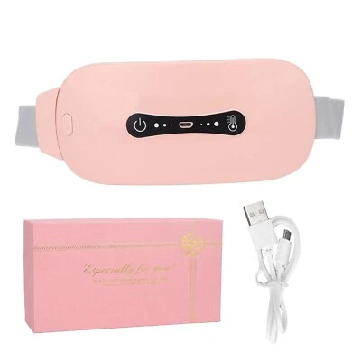 ZJCHAO Menstruations Heizgürtel, Periode, 3 Gänge, verstellbar, Krämpfe, Bauchheizung