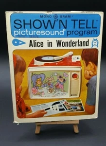 General Electric Show N Tell Picturesound Program Alice in Wonderland 7" Vinyl - Picture 1 of 5