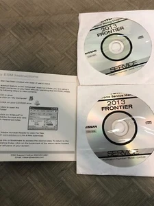2013 Nissan Frontier Servicio Reparación Tienda Taller Manual CD Juego - Imagen 1 de 1