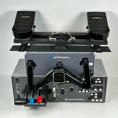 Simulador de yugo de escritorio Jeppesen Precision Flight Controls Foto 1 de 4