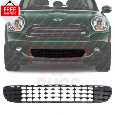 New Front Bumper Grille Black Fits 2011-2016 Mini Cooper Countryman Paceman 1.6L - Image 1 of 4