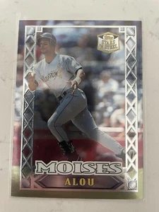 1999 Topps Stars 'n Steel Moises Alou #31 Card Houston Astros - Picture 1 of 2