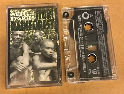 MBUTI PYGMIES OF THE ITURI RAINFOREST (1992) CASSETTE SMITHSONIAN FOLKWAYS - Image 1 of 2