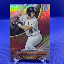 Paul DeJong Rookie Card 2017 Bowman Chrome Arizona Fall League AFL-PDJ