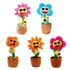 Electric Funny Singing Dancing Sunflower Toy Playing 80 Saxophone Songs Flower