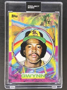 Topps PROJECT 2020 #366 - 1983 Tony Gwynn by Tyson Beck *IN HAND* PR 2452 - Picture 1 of 4