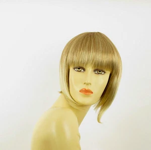 Perruque femme courte blond clair cuivré méché blond clair ALISEE 27t613 - Imagen 1 de 9