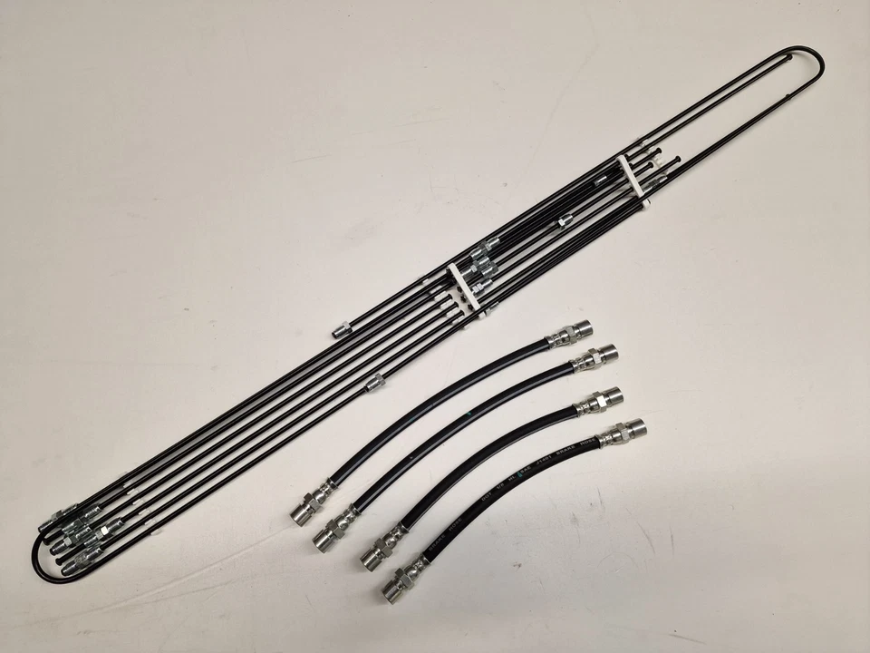 Porsche 914 Bj. 69-76 Bremsleitungssatz mit Bremsschläuchen — 第 1/1 张图片